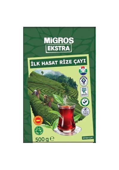 Migros Ekstra İlk Hasat Rize Çayı 500 G - 4 Adet Tarı