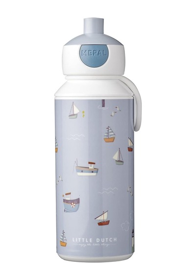 Mepal Campus Little Dutch İçecek Şişesi, 400 Ml, Bulaşık Makinesinde Yıkanabilir, Plastik, Sailors Bay, 1074100652 Genel