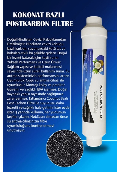 WaterMelon Kapalı Kasa Su Arıtma Cihazı Yeni Seri İnline 5 Aşamalı NSF'Lİ 80 GPD WaterMelon Membranlı Fitre Seti