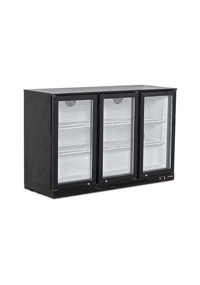 Jp Bar Arkası Şişe Soğutucu-3 Çarpma Kapaklı-133,5X50,5X88,5 Cm