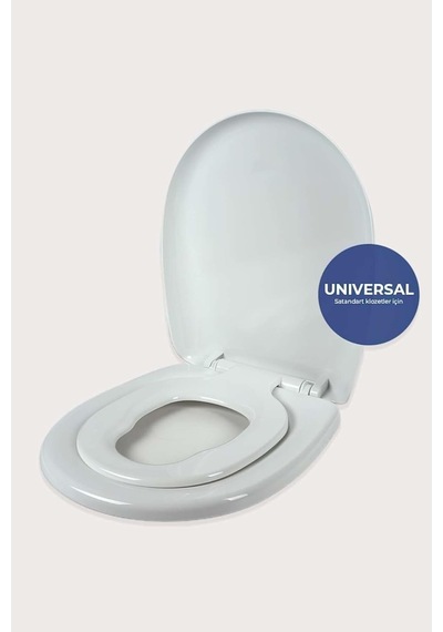Mayaglory Herakids Çocuk Adaptörlü Klozet Kapağı, Çocuk Klozet Kapağı, Oval Klozet Taşı Uyumlu Genel