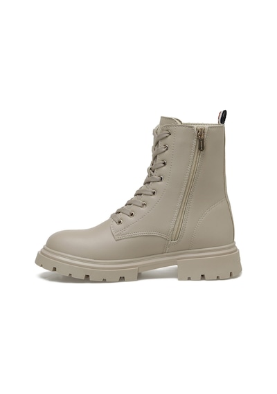 U.s. Polo Assn. Halles 3pr Bej Kadın Biker Bot 000000000101479760 Bej