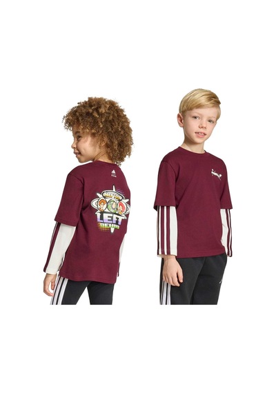 Adidas Çocuk Sweatshirt Lk Dy Ts T Kg6133 Bordo