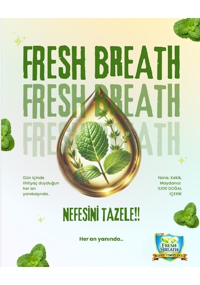 Fresh Breath Ağız Kokusu Önleyici 25'li