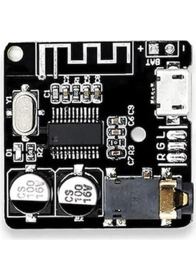 Hizlidiyot Vhm-314 Bluetooth 5.0 Mp3 Modül Ses Alıcı Kartı Kablosuz Müzik