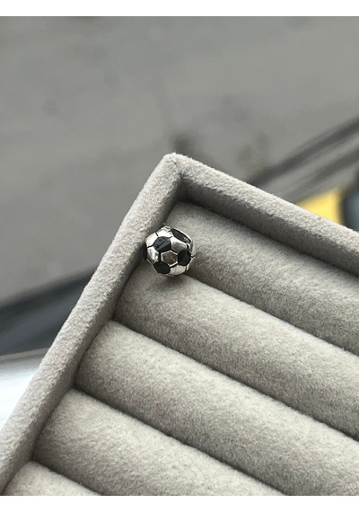 Futbol Topu Charm \ Asafaccessory Gümüş