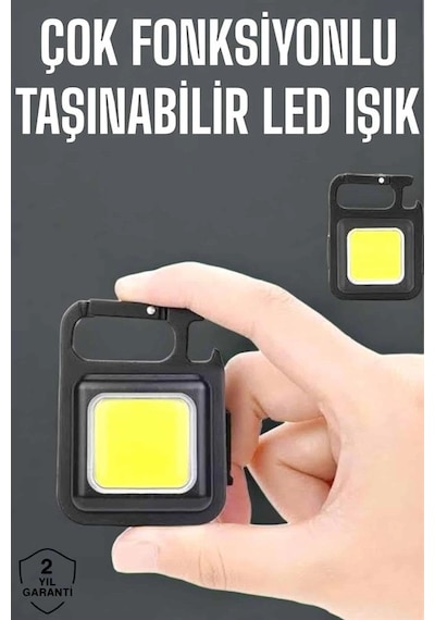 Kamp Işığı Çok Fonksiyonlu Taşınabilir Anahtarlık Kapak Açma Manyetik Özelliği Çok Renkli 21856658