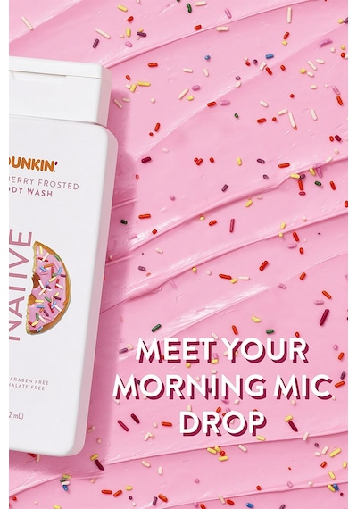 Native Dunkin Strawberry Frosted Vücut Şampuanı 532ml Çilek