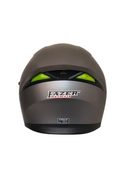 Motosiklet Çene Açılır Kask 22.06 Sertifika Güneş Vizörü Motor Kaskı Grey Gri