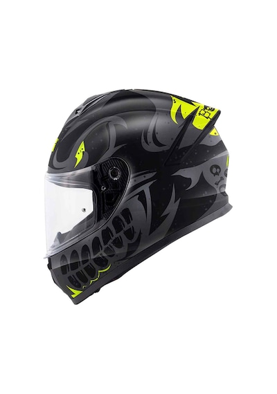 Givi 50.x Bones Kapalı Kask Mat Siyah Sarı