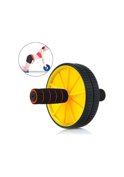 Tekerlekli Vücut Egzersiz Spor Aleti Ab Wheel