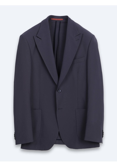 Kip Koyu Gri Düz Modern Fit Örme Takım Elbise