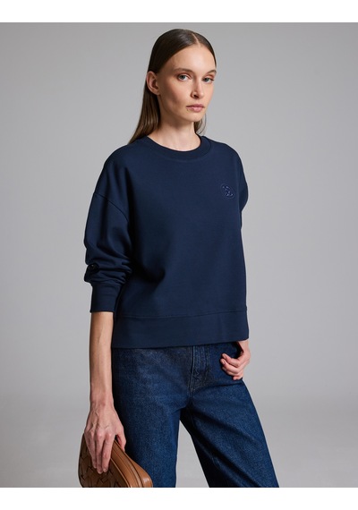 Pierre Cardin Lacivert Oversize Sweatshirt 50333429-vr033