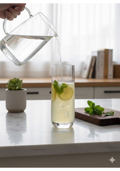 Rona Su Bardağı 380 Ml Şeffaf