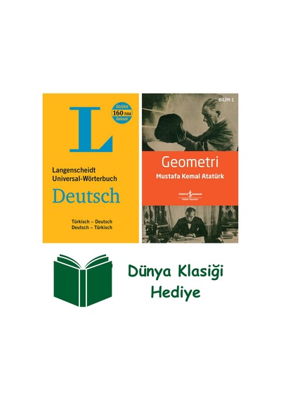 Langenscheidt Türkçe - Almanca / Almanca - Türkçe + Geometri + Dünya Klasiği Hediye