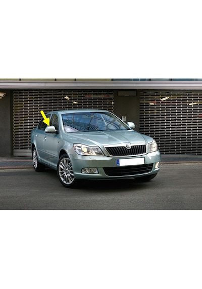 Skoda Octavia A6 2009-2012 Sağ Dış Dikiz Aynası Kapağı 3T0857538