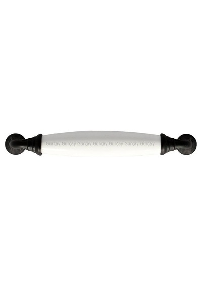 Gürçayhırdavat Gürçay Sude Porselen Kulp Siyah Düz 128Mm (2 Adet)