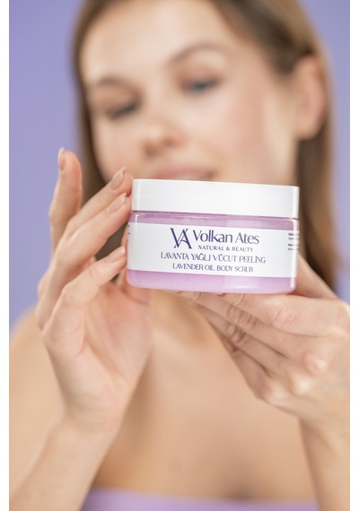 Volkan Ates Natural & Beauty Lavanta Yağlı Vücut Peeling Body Scrub 250 ML