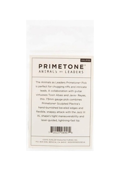 Jim Dunlop Aalp02 .73mm Animal As Leaders Primetone Guitar 3-pick Player's Pack 3'lü Pena