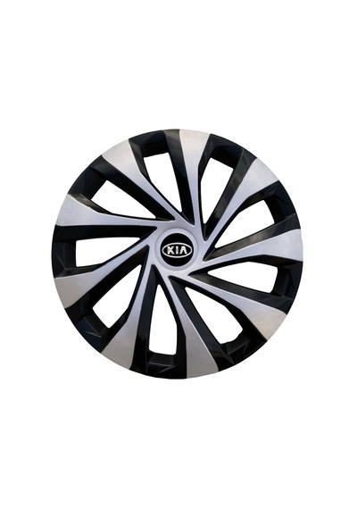 Kırılmaz Kia Cerato 15'' inç Uyumlu Jant Kapağı 4 Adet 1 Takım Çelik Görünümlü
