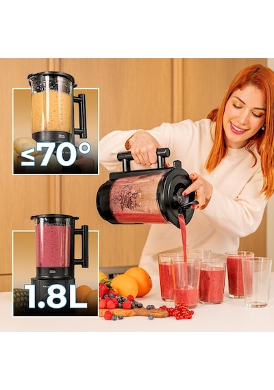 Cecotec Grand Katana 2700max Total Destroy Screen B 3000 W Smoothie Blender