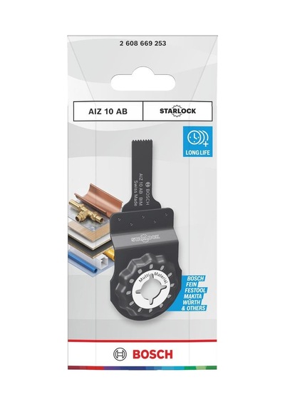 Bosch Aız 10 Ab 1'li Starlock Multi Dalma Testere Bıçağı 2608669253