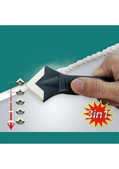 3 İn 1 Derz Silikon Kazıyıcı Sıyırıcı Uygulayıcı