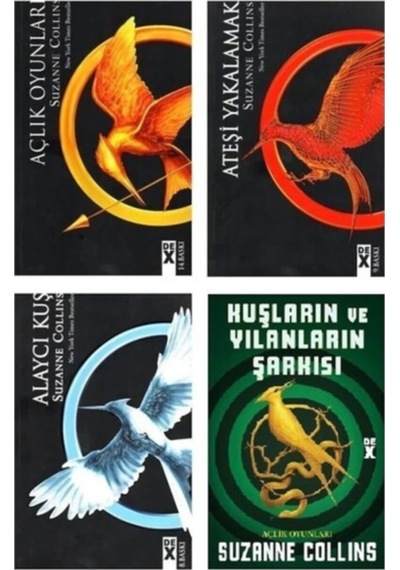 Açlık Oyunları Seti 4 Kitap - Suzanne Collins