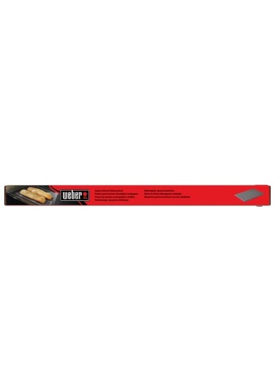 Pizza Taşı - Dikdörtgen 44 X 30 Cm , Sırlı Kordiyerit Barbekü Pizza Taşı, Hızlı Isıtma, Tüm Izgaralara Uyar Ø 57 Cm, Gaz, Pelet, Elektrikli - Siyah 18414