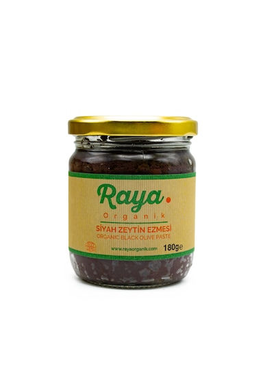Raya Organik Organik Siyah Zeytin Ezmesi 180 G