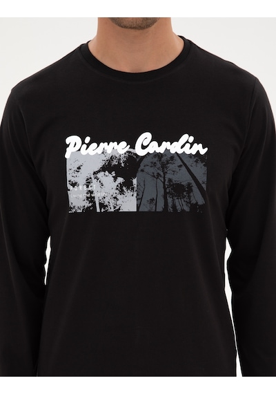 Pierre Cardin Erkek Siyah Pijama Takım 50322631-001 Siyah