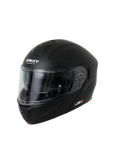 Sway Sw 917 Solid Flip Up Çene Açılır Kask Mat Siyah