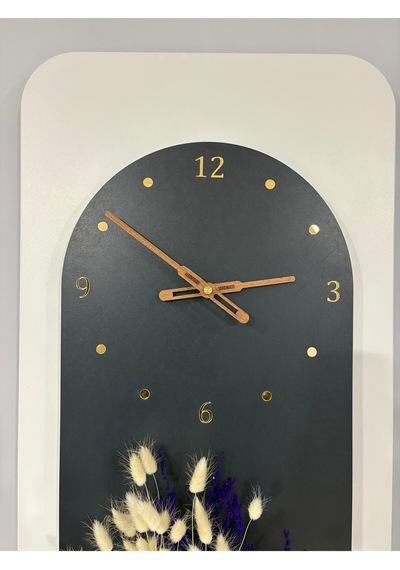 Açelya Ahşap Pilli Ledli İskandinav Tarzı Salon Duvar Rafı Modern Çiçeklik 40x100 Cm Paris Grisi - Antrasit