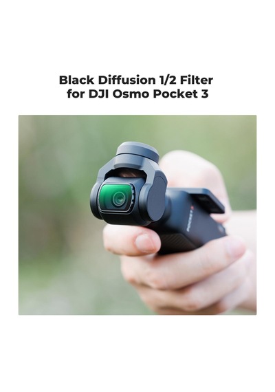 K&f Concept Magnetic Black Mist 1/2 Filter Djı Osmo Pocket 3 Co