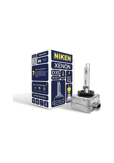 Niken D3s Xenon Far Ampulü 2v 35w Pk32d-5 4300k Niken 068 001 01 02