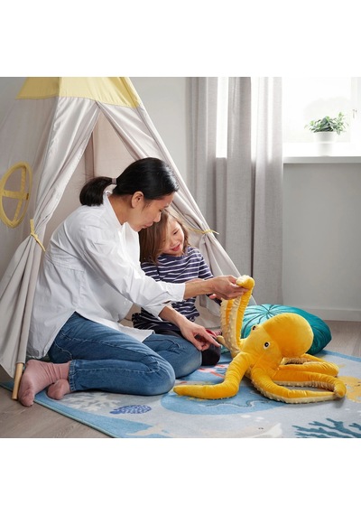 Ikea Blavıngad Peluş Oyuncak 50 Cm Sarı - Açık Sarı