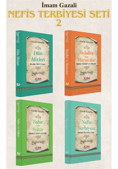 İmam Gazali - Nefis Terbiyesi Seti 2 4 Kitap Set / İmam Gazali