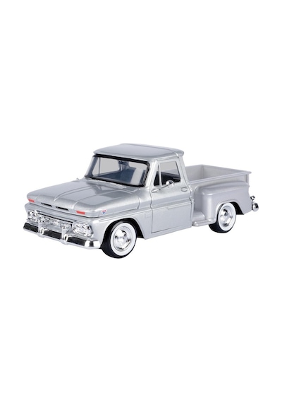 Motormax 1966 Gmc C100 Fenderside 1/24 Gümüş Model Araba