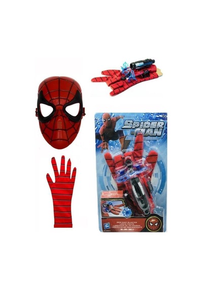Örümcek Adam Maske Ve Ağ Atan Eldiven Seti Kahramanlık Zamanı Spider - Man