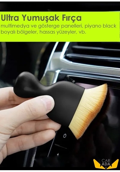Profesyonel Oto Detaylı Temizlik Fırçası Seti 4 Adet Premium Seri
