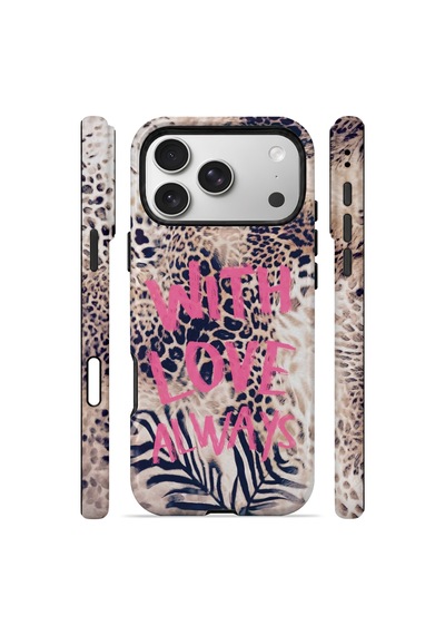 Velvoria Valestra Wild Love Apple iPhone Uyumlu 17 Pro Darbe Korumalı Kılıf Valestra Select - Wild Love