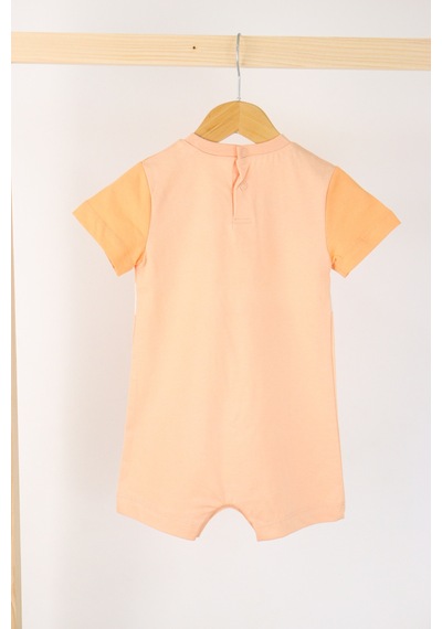 Harika Kids Kız Bebe&çocuk Penye Kumaş Mommy Baskılı Tulum 001
