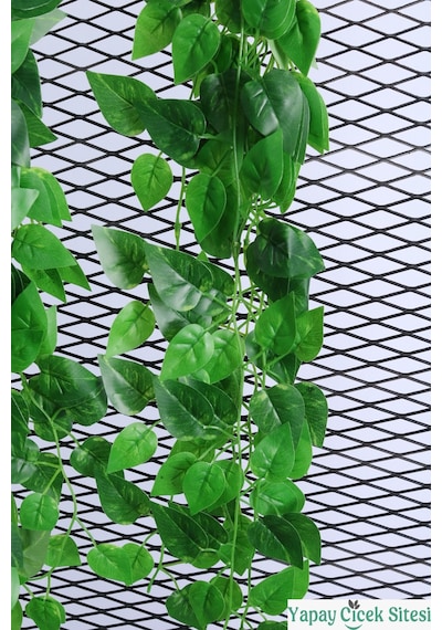 Yapay Çiçek Sitesi Yapay Islak Dokulu Filodendron Sarmaşığı 100 Cm - 2 Adet Yeşil