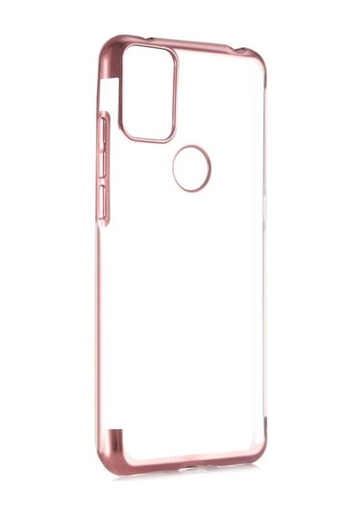 Alcatel 3X 2020 Kılıf Zore Dört Köşeli Lazer Silikon Kılıf