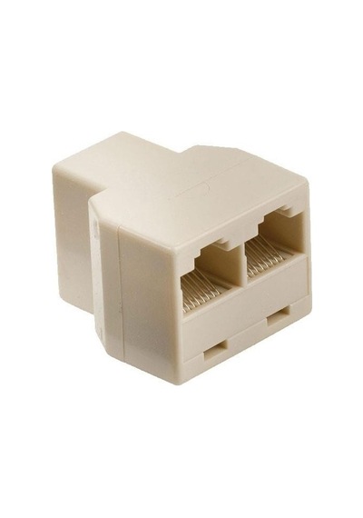 İnternet Çoğaltıcı 1 Giriş 2 Çıkış Rj45 Jack Rj45 Çoğaltıcı Jack Aynı Anda 2 Port Çalışmaz Atl-2023-0813