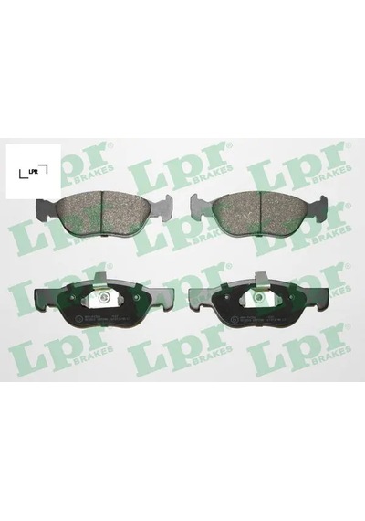 Ön Balata Punto 1.4-1.3 Jtd 16v 03 1.9 Jtd 01 Grande Punto 1.4 05 1.3 Jtd 08 Lpr 77363321/ 9949555/ 9948623