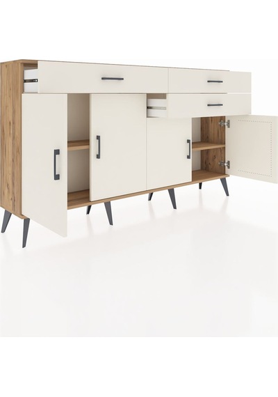 Arges Konsol 2 Raflı 3 Çekmeceli 4 Kapaklı 176x30x99 Çam-aytaşı Aytası/aytası - Atlas Çam Arges Konsol 2 Raflı 3 Çekmeceli 4 Kapaklı 176x30x99 Çam-aytaşı Aytası/aytası - Atlas Çam