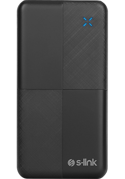 S-lınk Ip-g12n Siyah 10.000mah 2xusb 1xmicro Usb 1xtype-c 4 Led Göstergeli Powerbank 1923