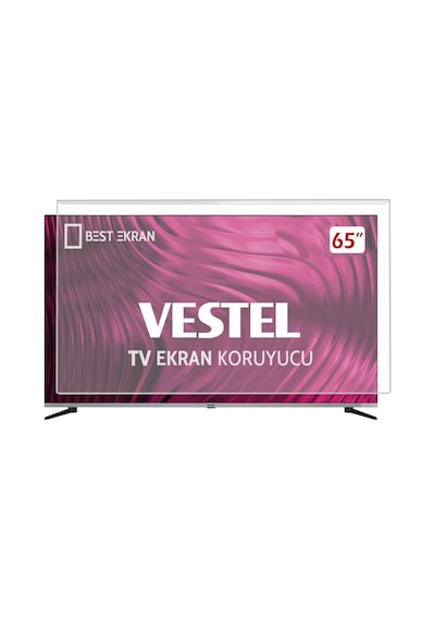Vestel Uyumlu 65qa9700 Tv Ekran Koruyucu - 65" İnç 164cm