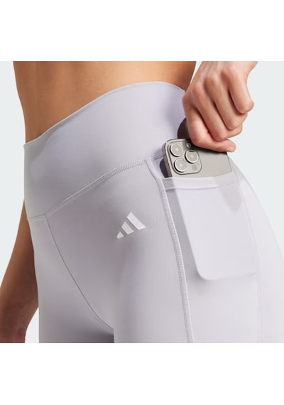 Adidas Optime Essentials Stas Pocket Kadın Tayt Ix5023 Gri